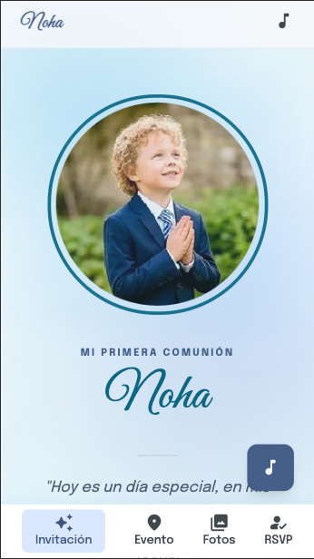 Noha Primera Comunión